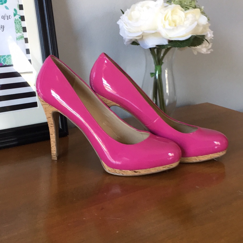 Nine West Hot Pink Pumps